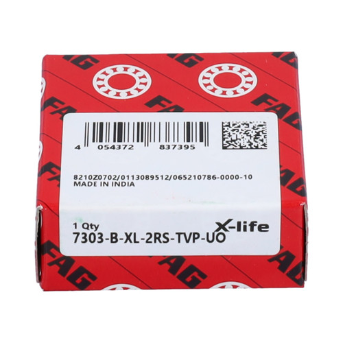 7303-B-XL-2RS-TVP-UO FAG 17 x 47 x 14 mm ANGULAR CONT. BALL SINGLE ROW