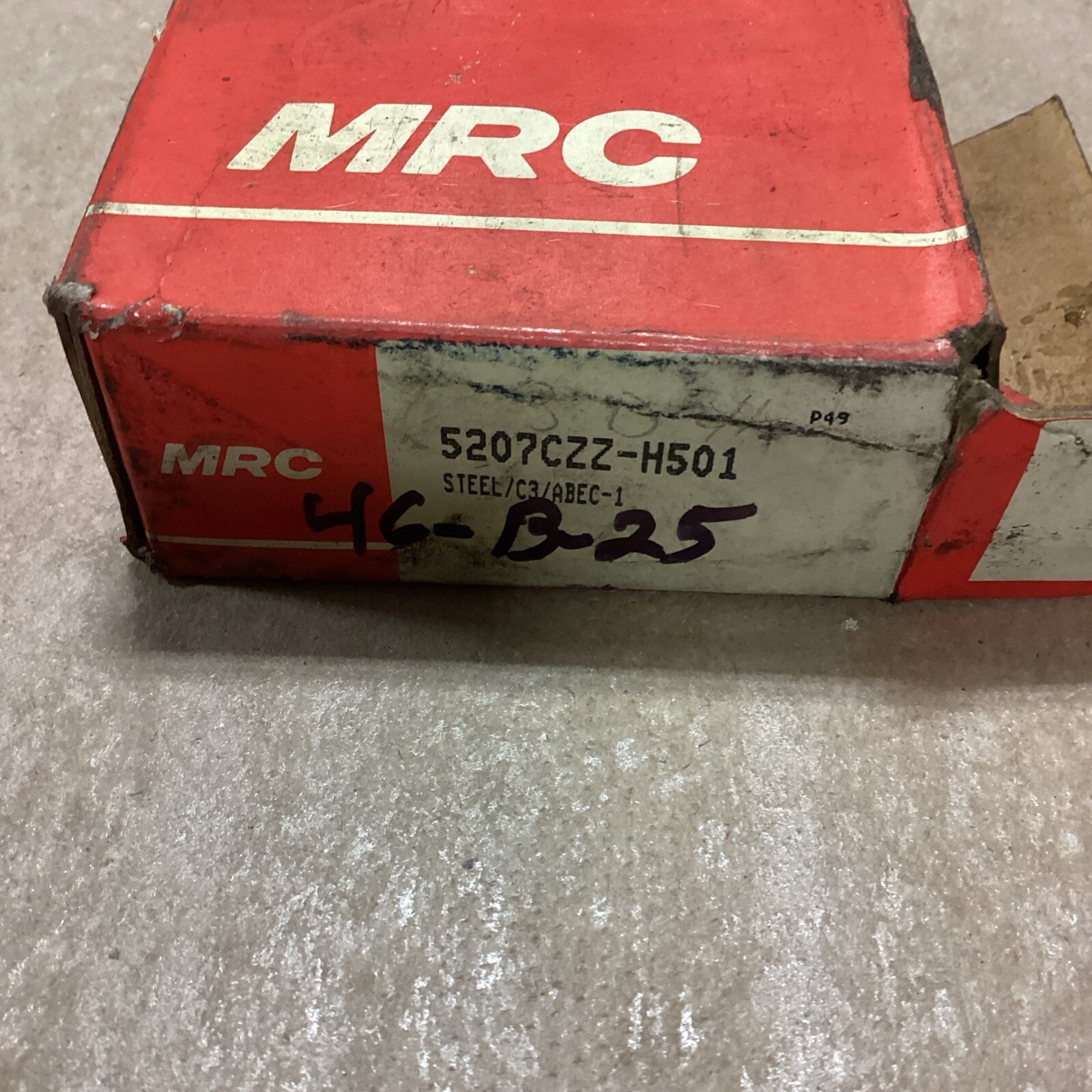 MRC 5207CZZ-H501 Bearing E89