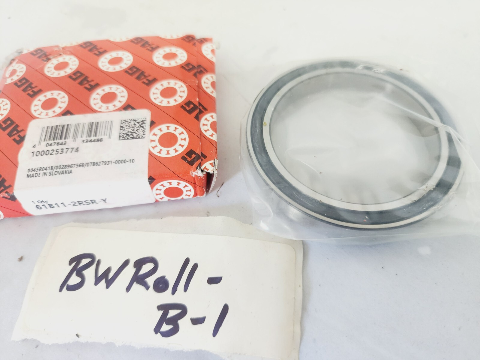 Fag 61811-2RSR-Y Roller Bearing
