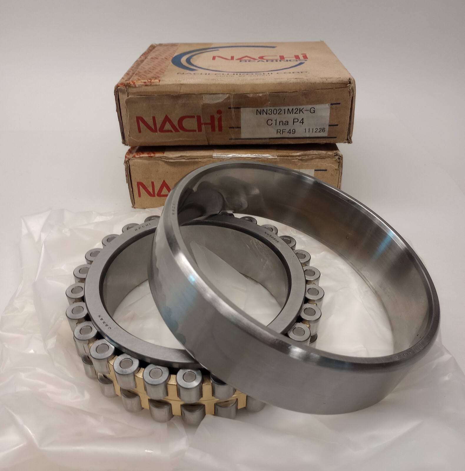 Nachi NN3021-M2KC1NA-P4 Super Precision Cylindrical Roller Bearing 105x160x41mm