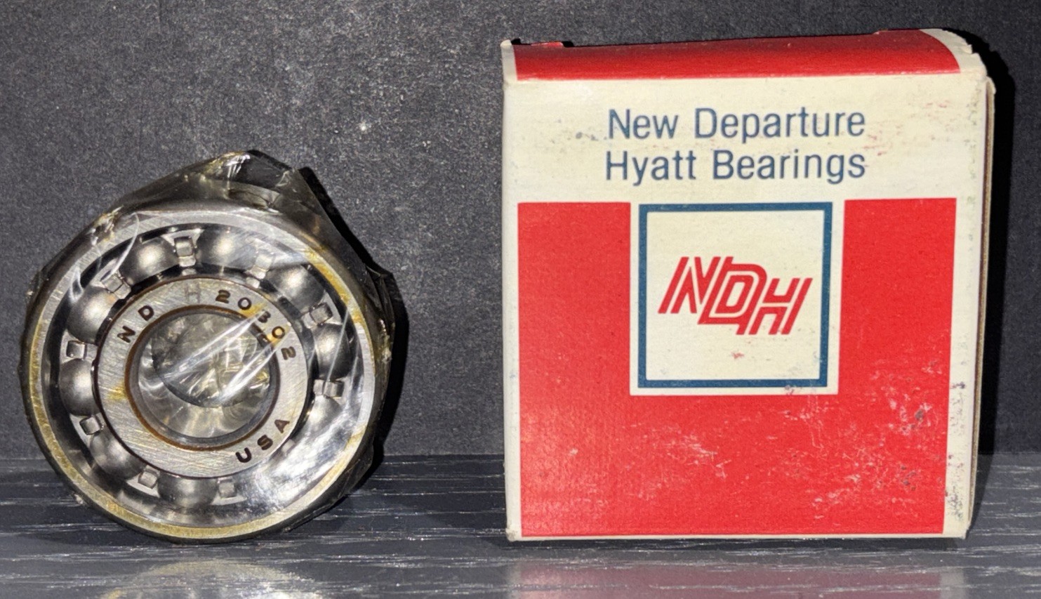 New Departure Hyatt H20302 Ball Bearing NOS GM Single Row USA Made