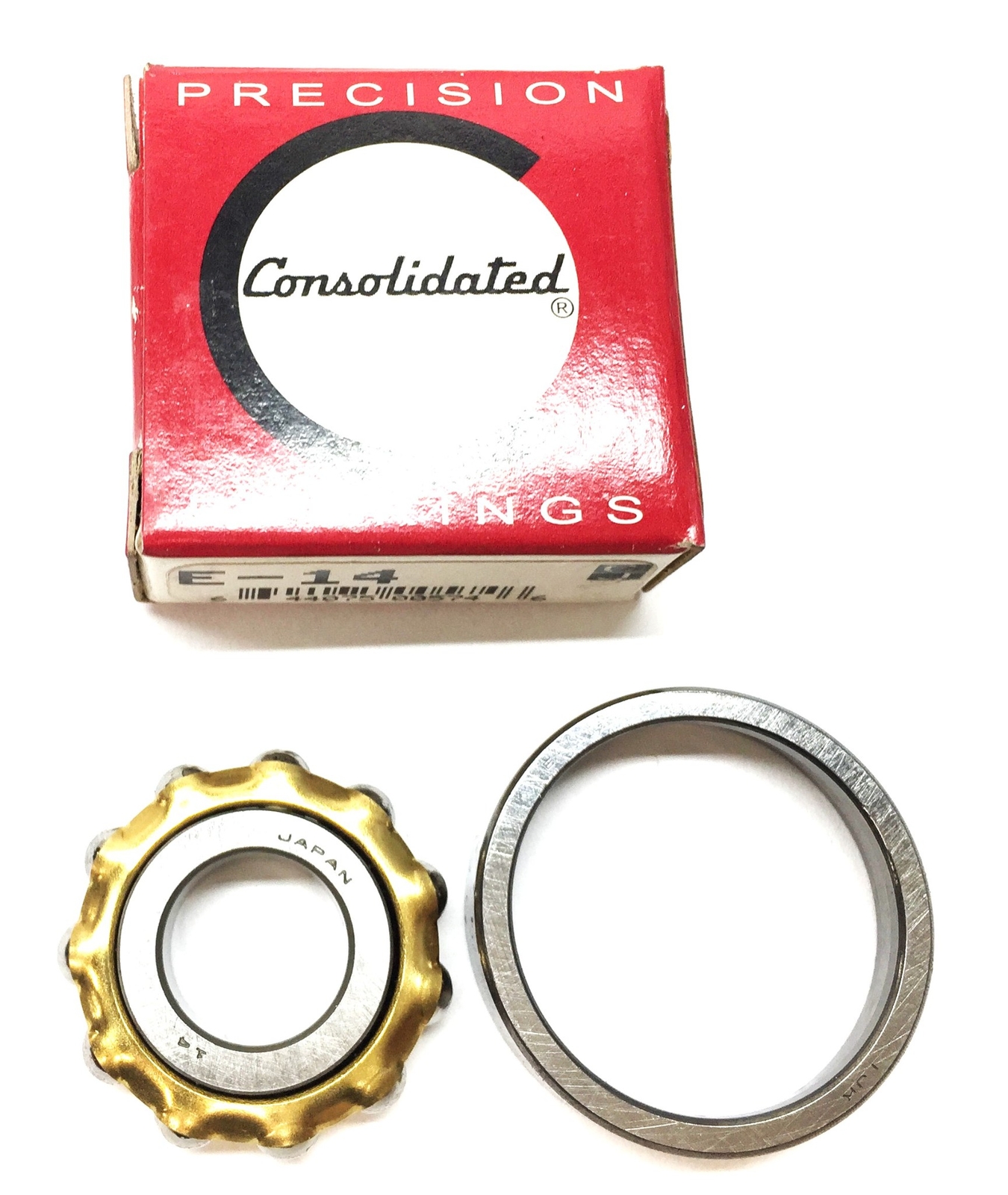 Consolidated Precision Bearings Angular Contact Magneto Ball Bearing E-14 NOS