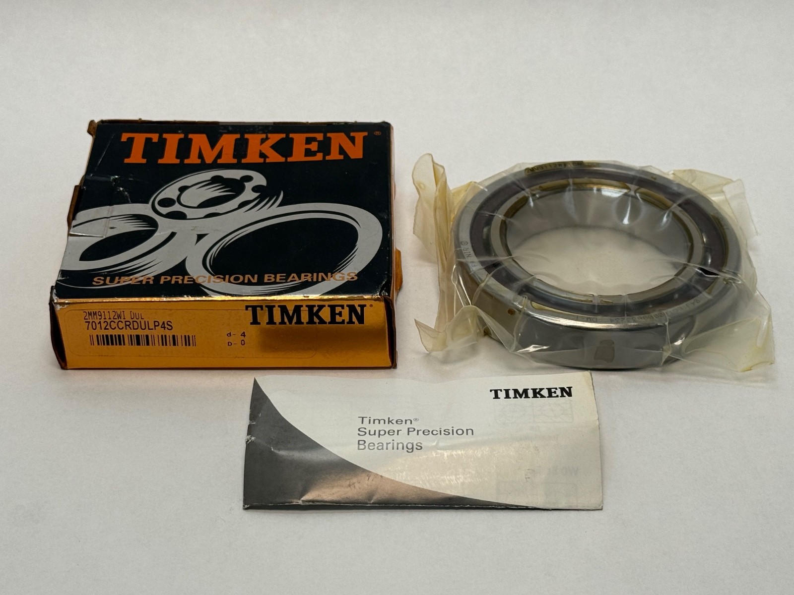 Fafnir 2MM9112WI-SUL Angular Bearing 60x95x18 mm 7012CCRSULP4S