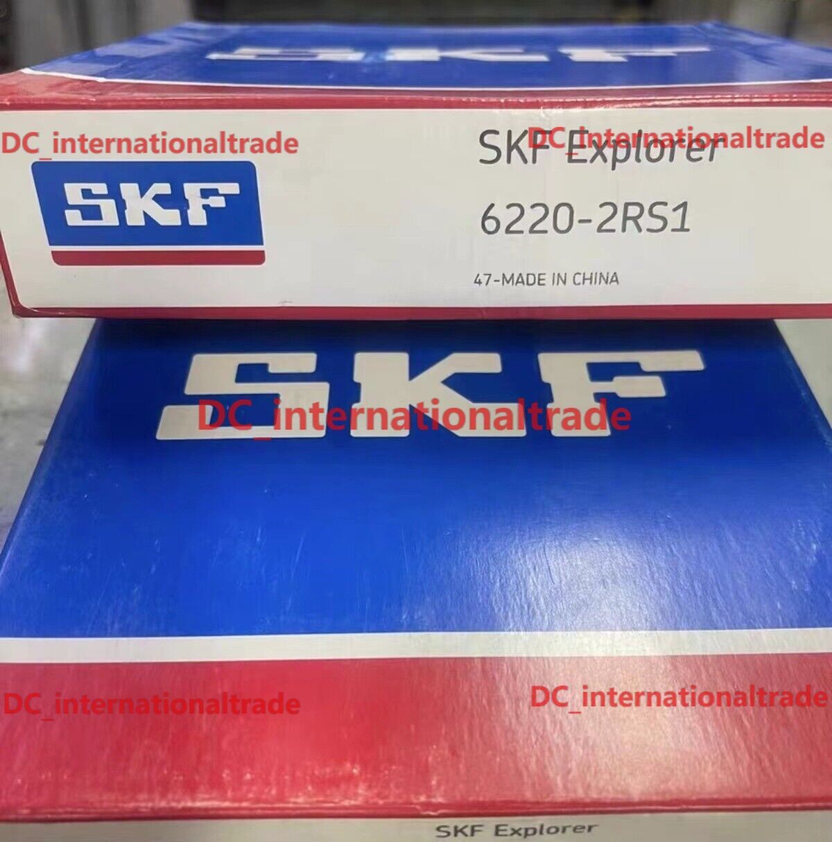 NEW SKF 6220-2RS1 deep groove ball bearing 1PCS #DC