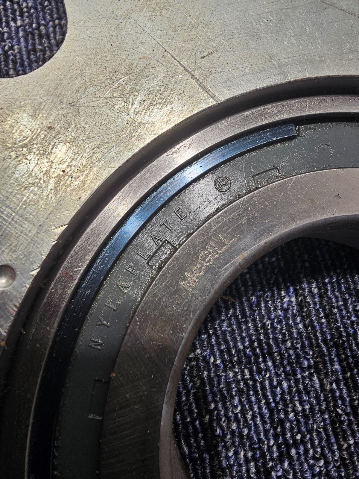 McGill Nylaplate Spherical Roller Bearing SB 22217 W33 SS Straight Bore Steel
