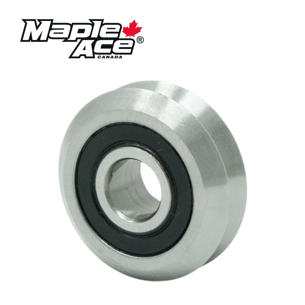 RM2-2RS V W Groove Guide Ball Bearing CNC 3/8″x1.21″x0.437″