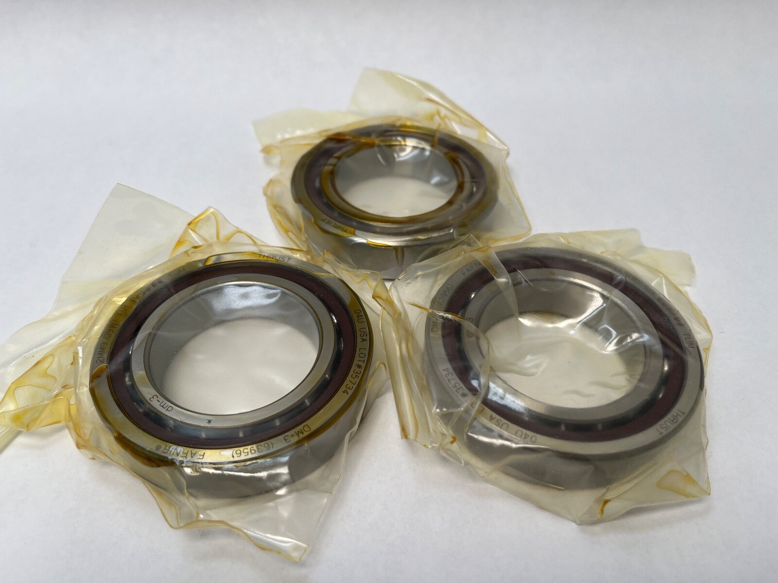 Timken 2MM9109WI-TUM Bearing 7009-C 2MM-9109-WI-CR-TUM Fafnir 45x75x16mm 3Pcs