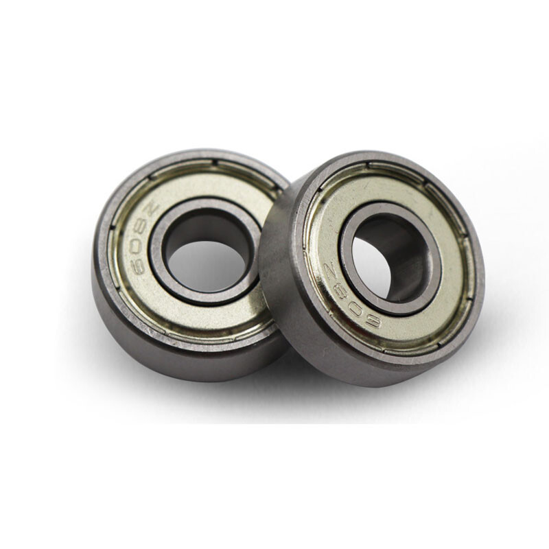 10PCS 603 604 605 606 607 608 609ZZ Metal Double Shielded Ball Roller Bearing