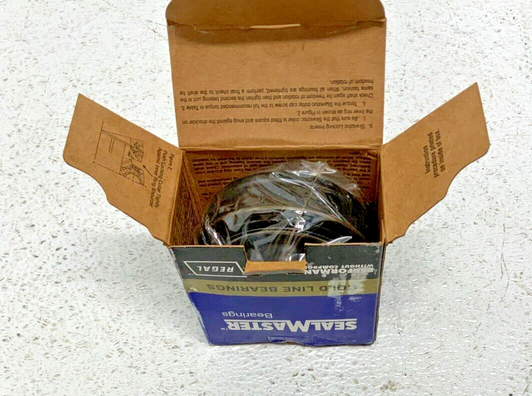 NEW Lot of 2 SealMaster ER-23 1-7/16″ Bore Set Screw Ball Insert Bearing 242F