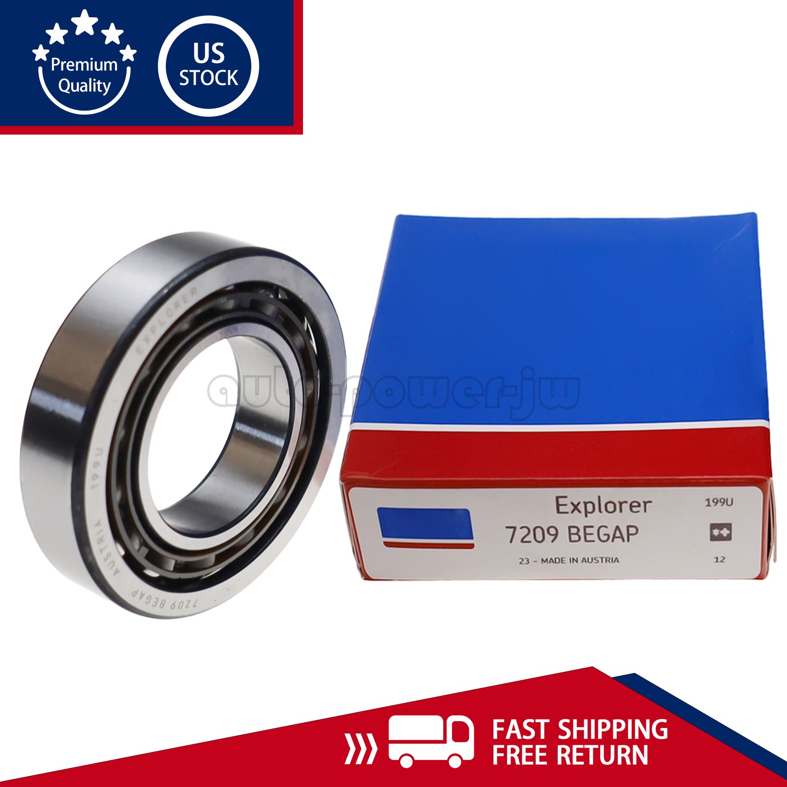 NEW Fits For SKF 7209 BEGAP Angular Contact Ball Bearing 45x85x19 mm US