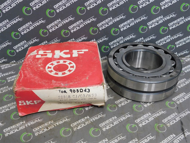 NEW SKF 22318CJ/C3/W33 Spherical Roller Bearing 90mm Bore 190mm O.D. 64mm W Rust
