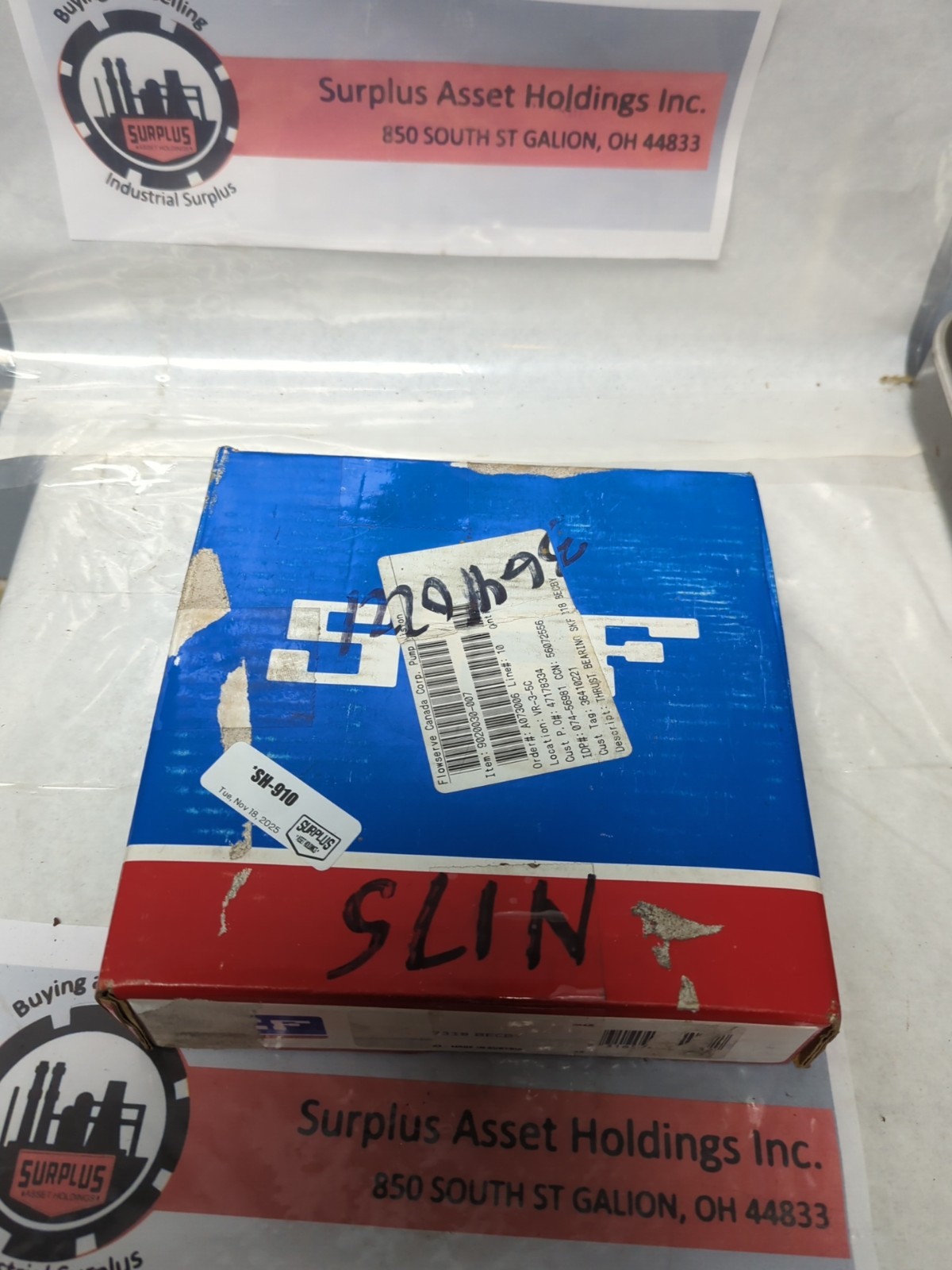 SKF,7318BECBY,ANGULAR CONTACT BEARING NOS