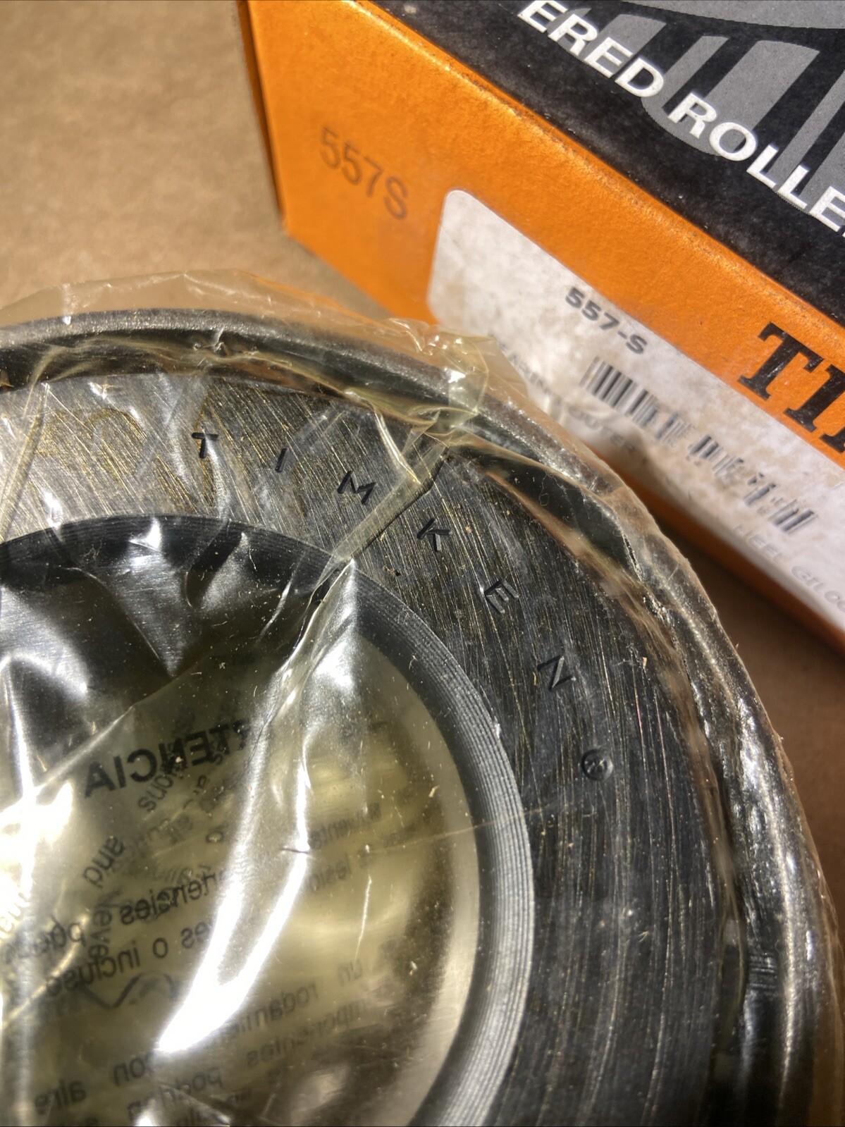 Tapered Roller Bearing Cone 2.1250 Bore 1.4440 Width Chrome Steel USA Timken