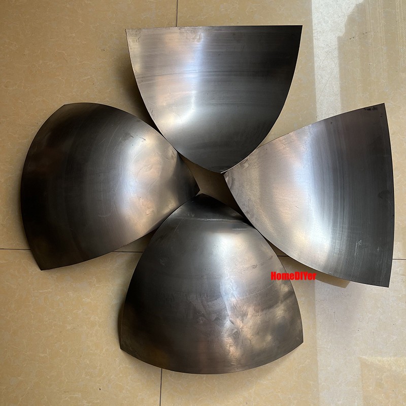 1/8 Iron Ball Slice Metal Balls Sheet One‑Eighth Hollow Spheres 17mm 20mm-350mm