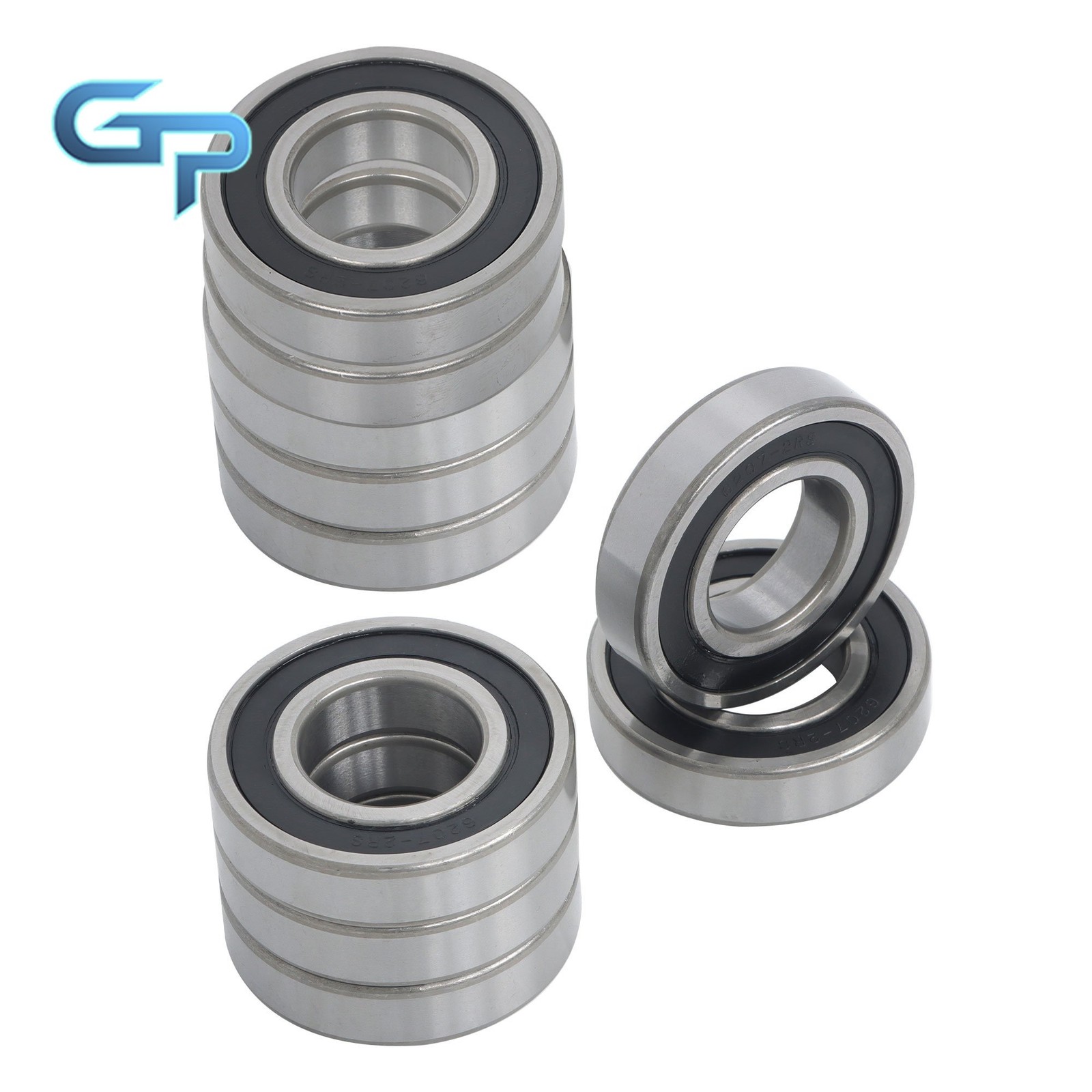 6207-2RS Deep Groove Ball Bearings 10Pack 35x72x17mm Set