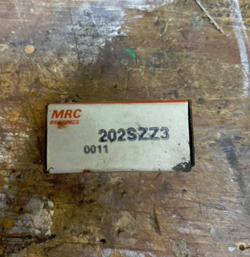 MRC 202SZZ3 NOS Single Row Radial Bearing 2 seals QTY 10