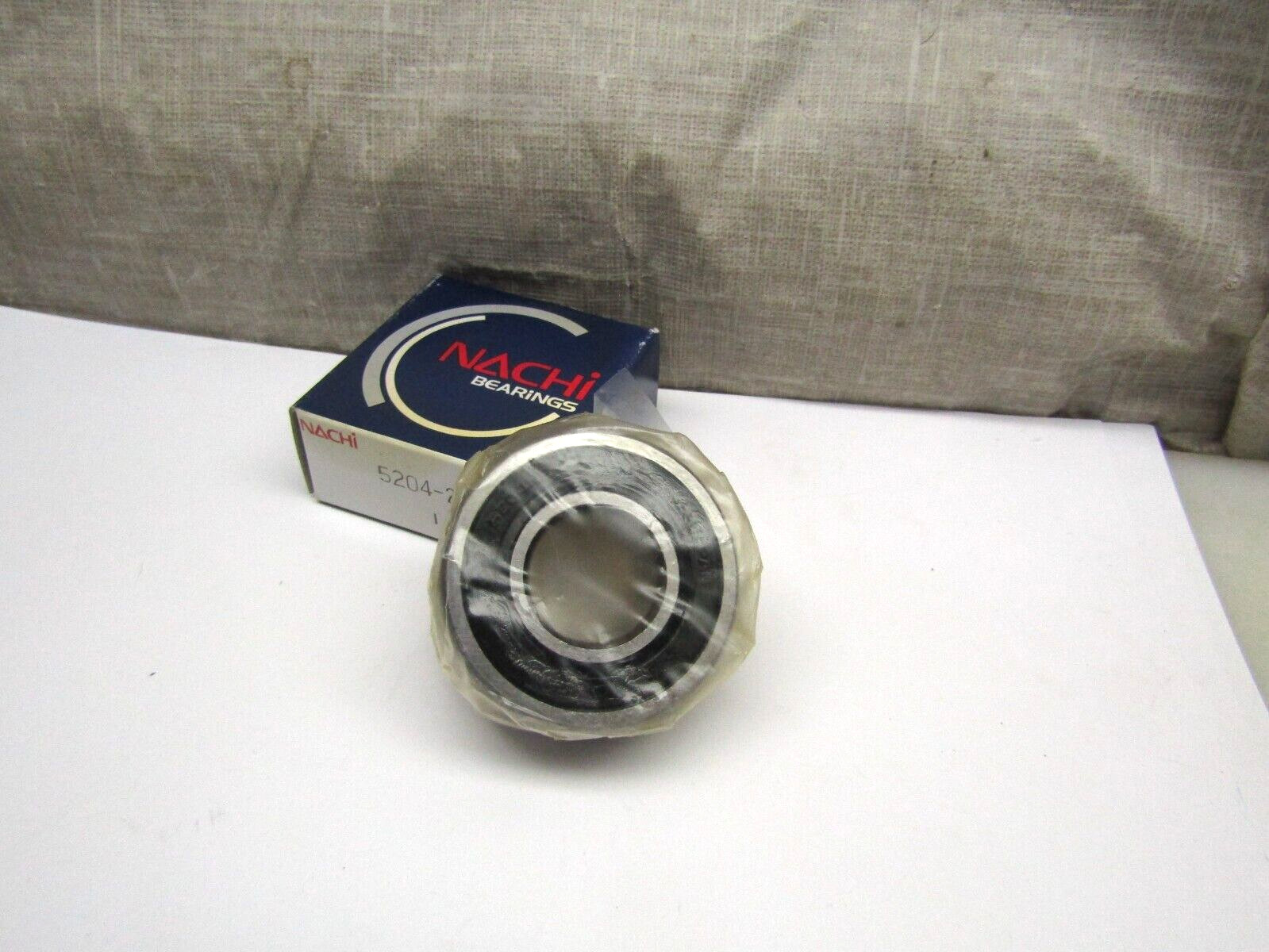 Nachi 5204-2NS 20mm X 47mm X 20.6 mm (13/16″) Sealed Angular Contact Bearing