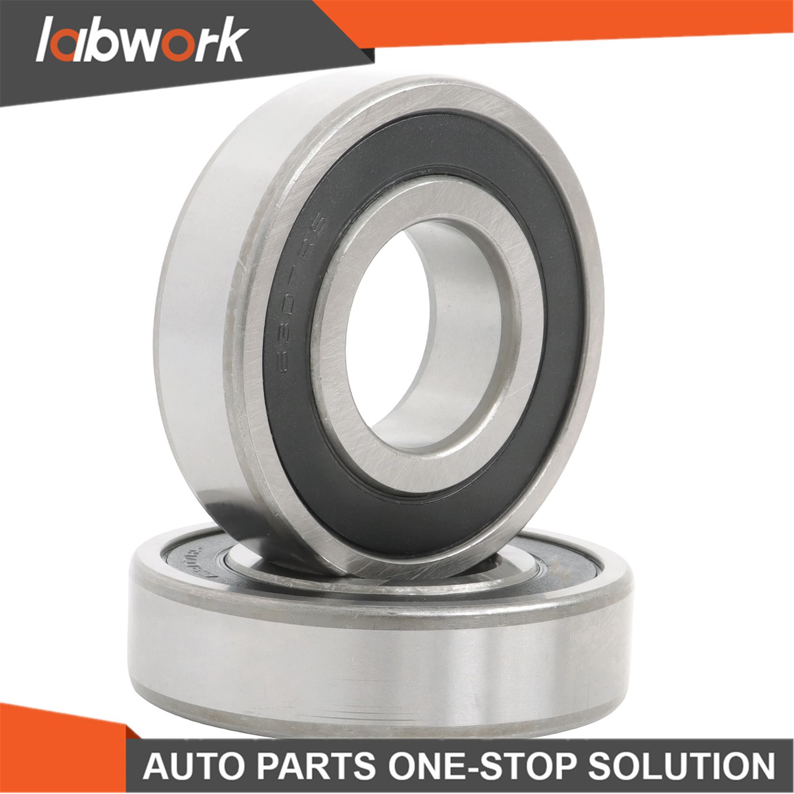 Labwork 6307-2RS Bearings 2 Pack 35x80x21mm Premium Rubber Seal Low Noise
