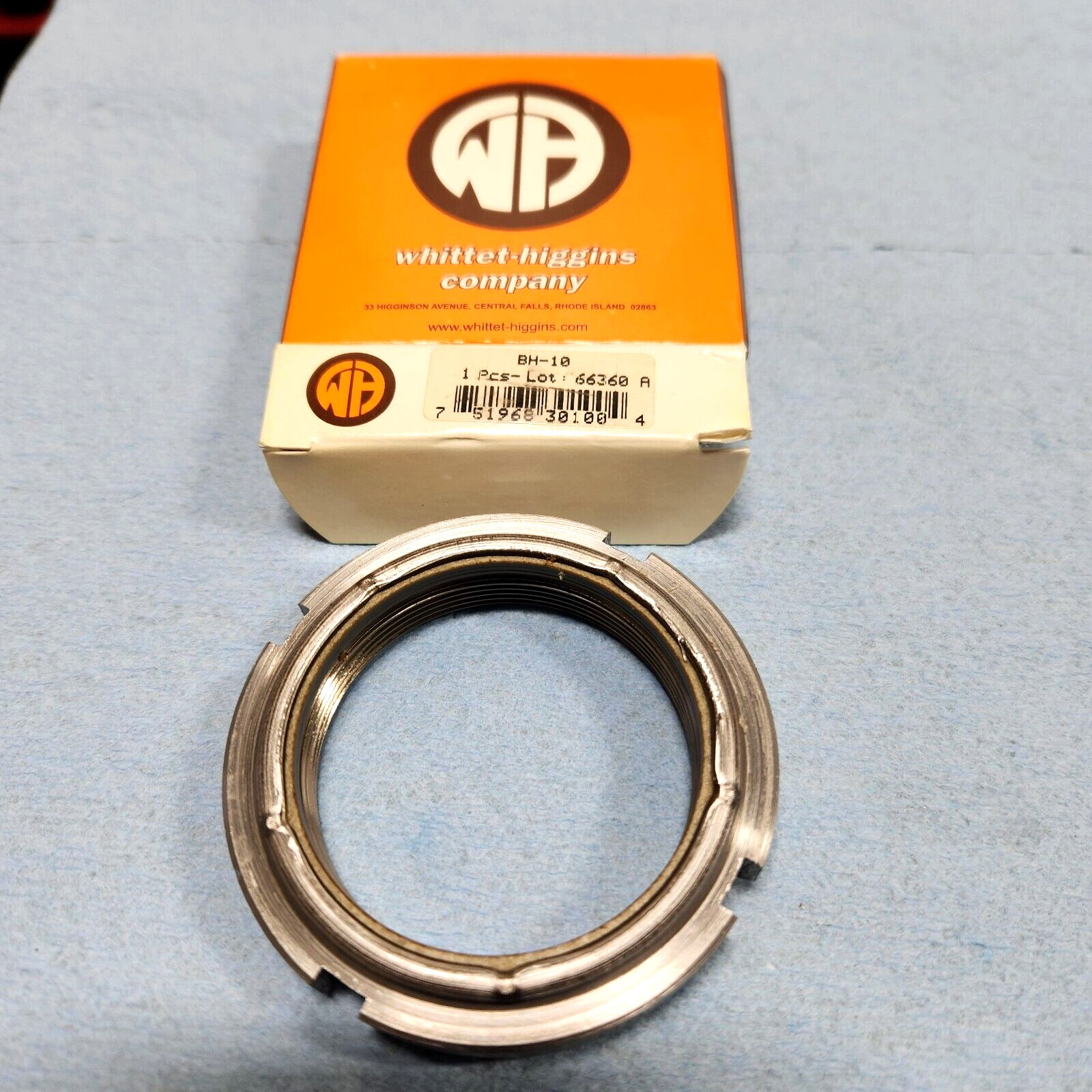 Whittet-Higgins BH-10 Bearing Lock Nut LockNut