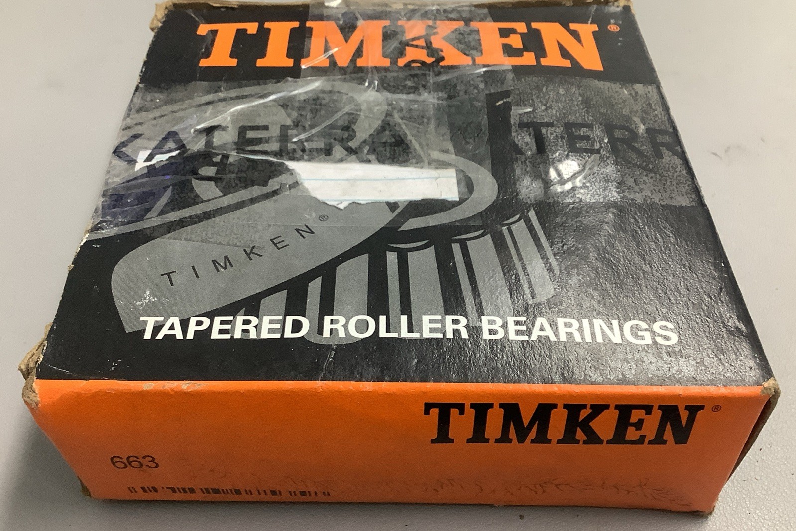 Timken Tapered Roller Bearing Cone 663-20024, 3.25″ ID, 1.625″ Width (r43)