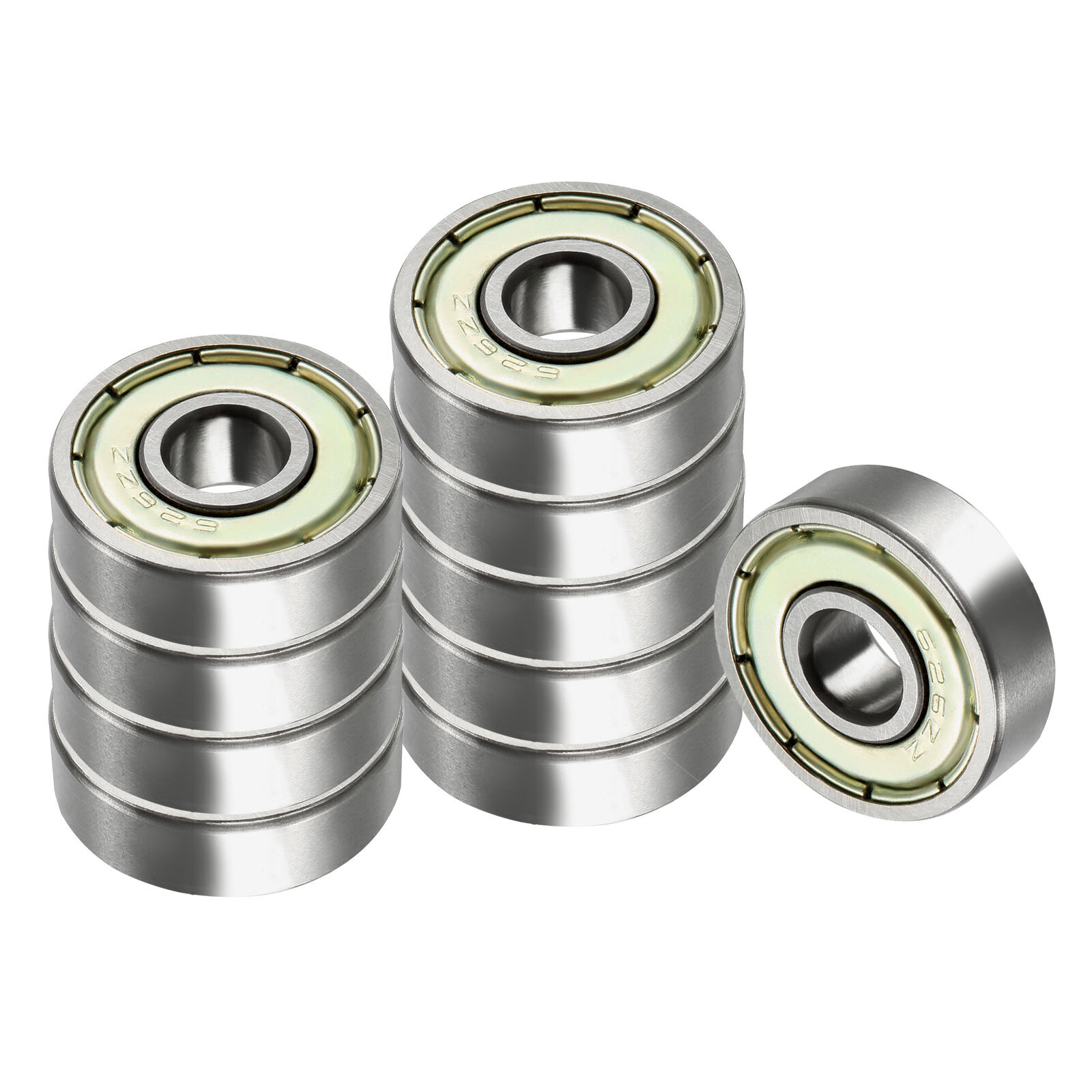 10pcs Deep Groove Ball Bearing 626Z 6mm x 19mm x 6mm Chrome Steel Bearings