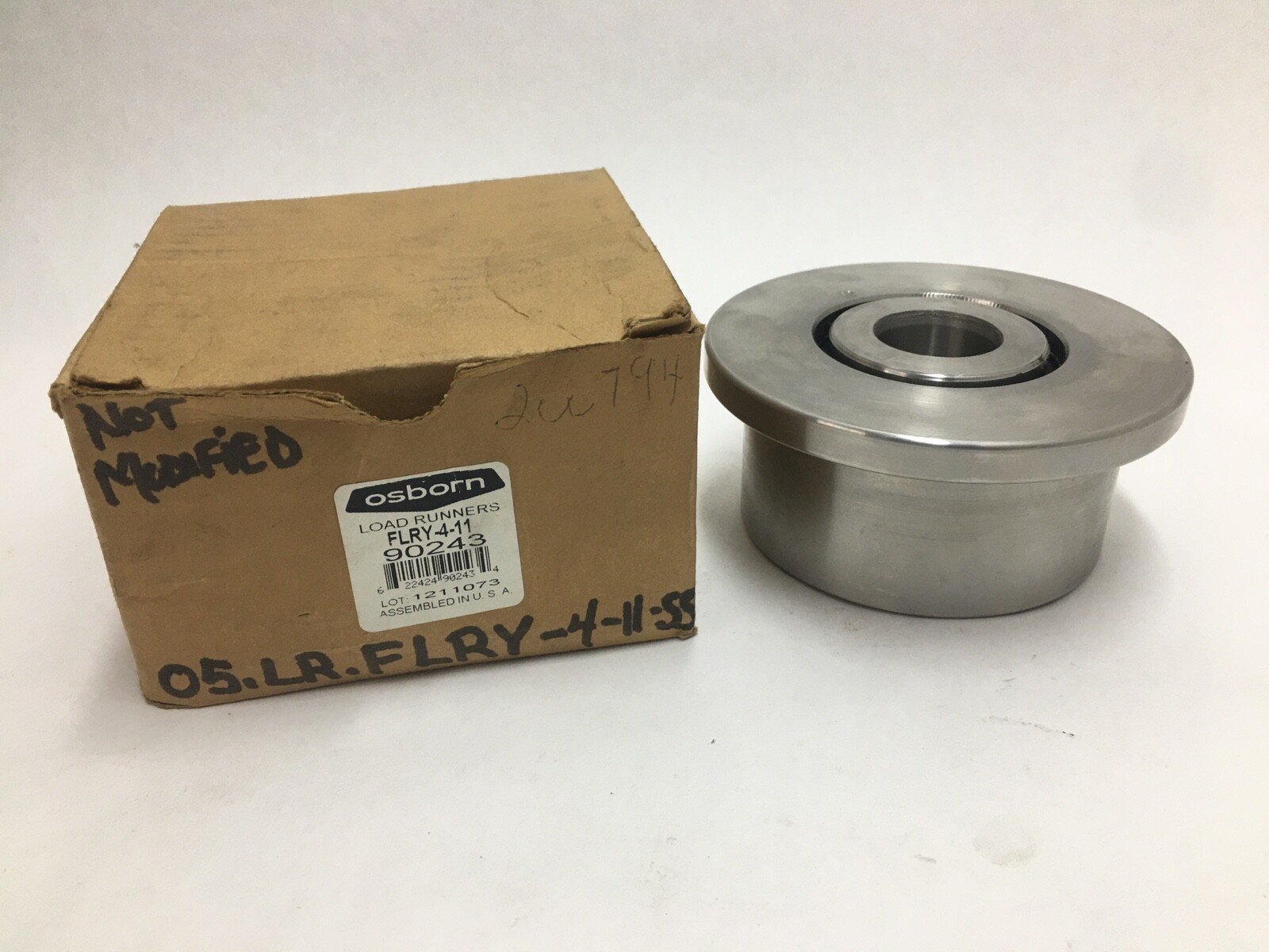 OSBORN FLRY-4-11 Load Runner Bearing 1-1/4″ ID 4″ OD 2-1/4″ WIDTH 90243 FLRY411