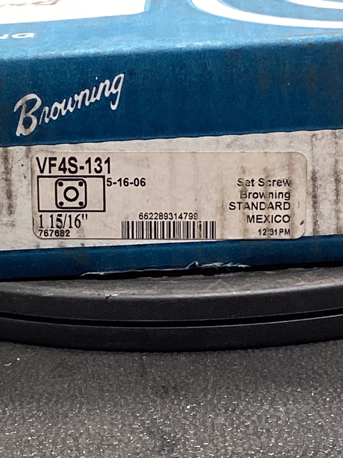 BROWNING VF4S-131 4-Bolt Flange Bearing Unit 1-15/16″ Bore NEW