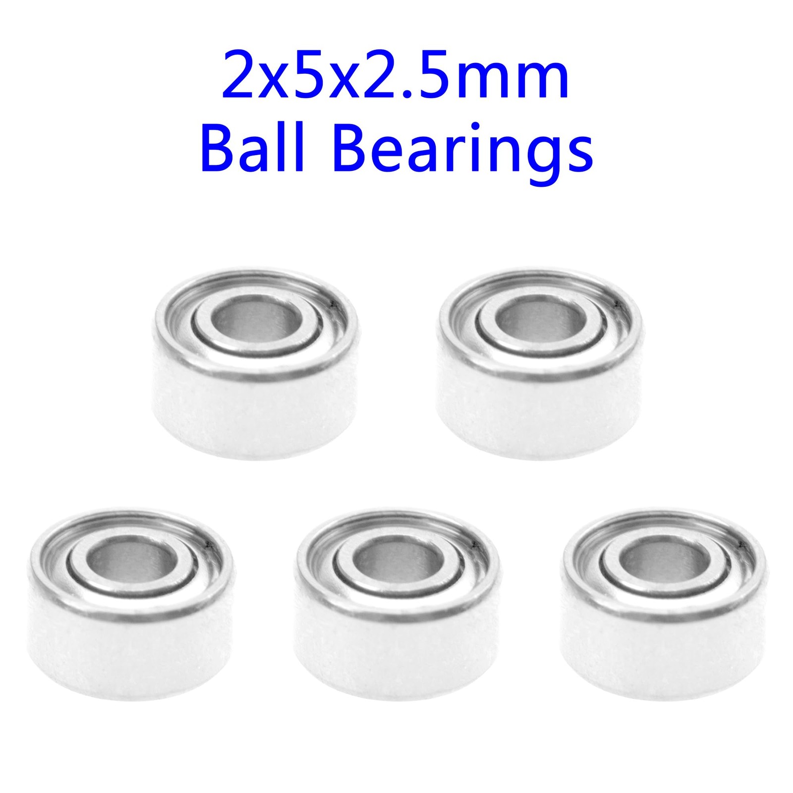 15PCS ShareGoo Ball Bearing Set 3x7x2mm 2x5x2.5mm 6x10x3mm Wltoys Upgrade