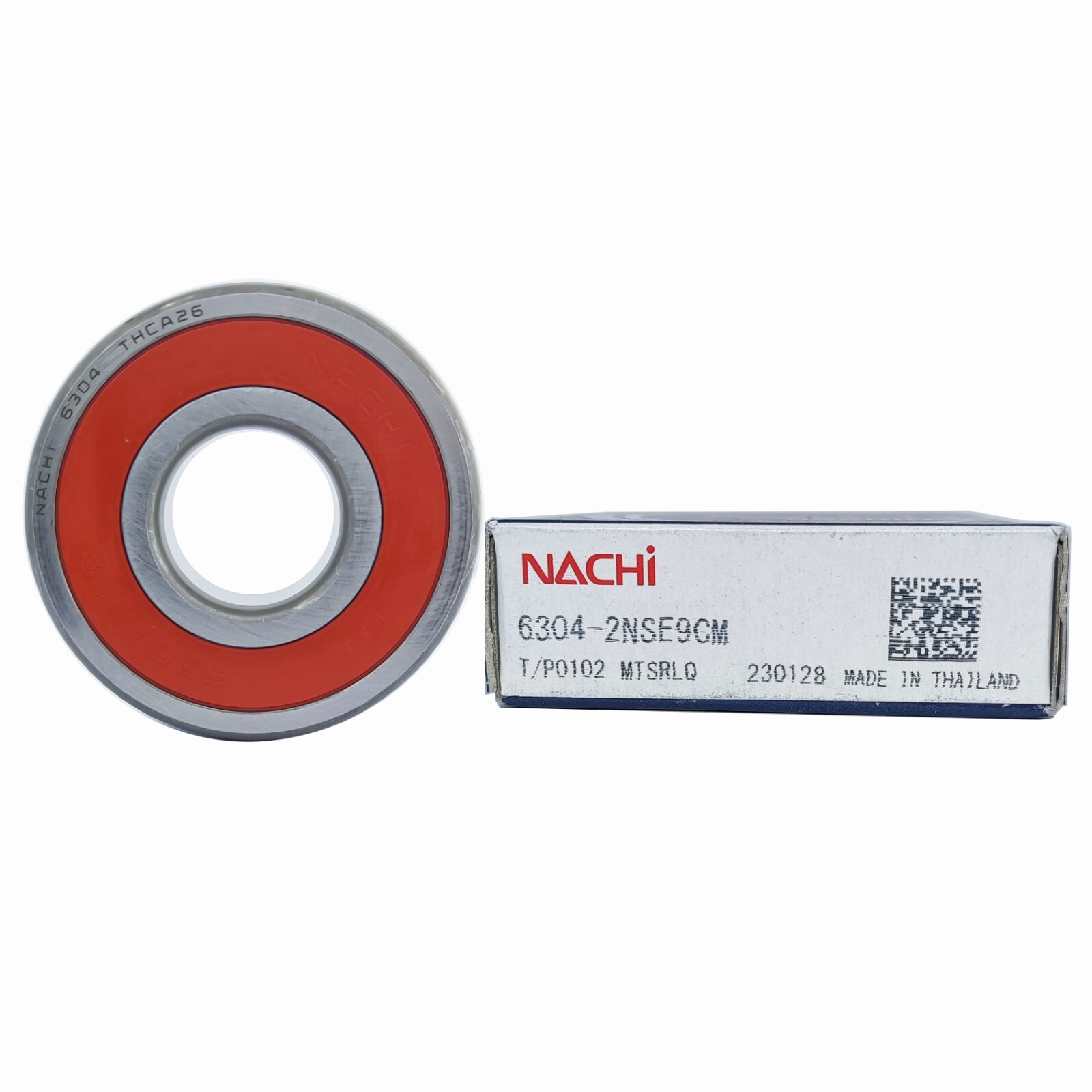 10PCS NACHI 6304-2NSE9CM 20X52X15MM Double Rubber Seal Ball Bearings 6304RS