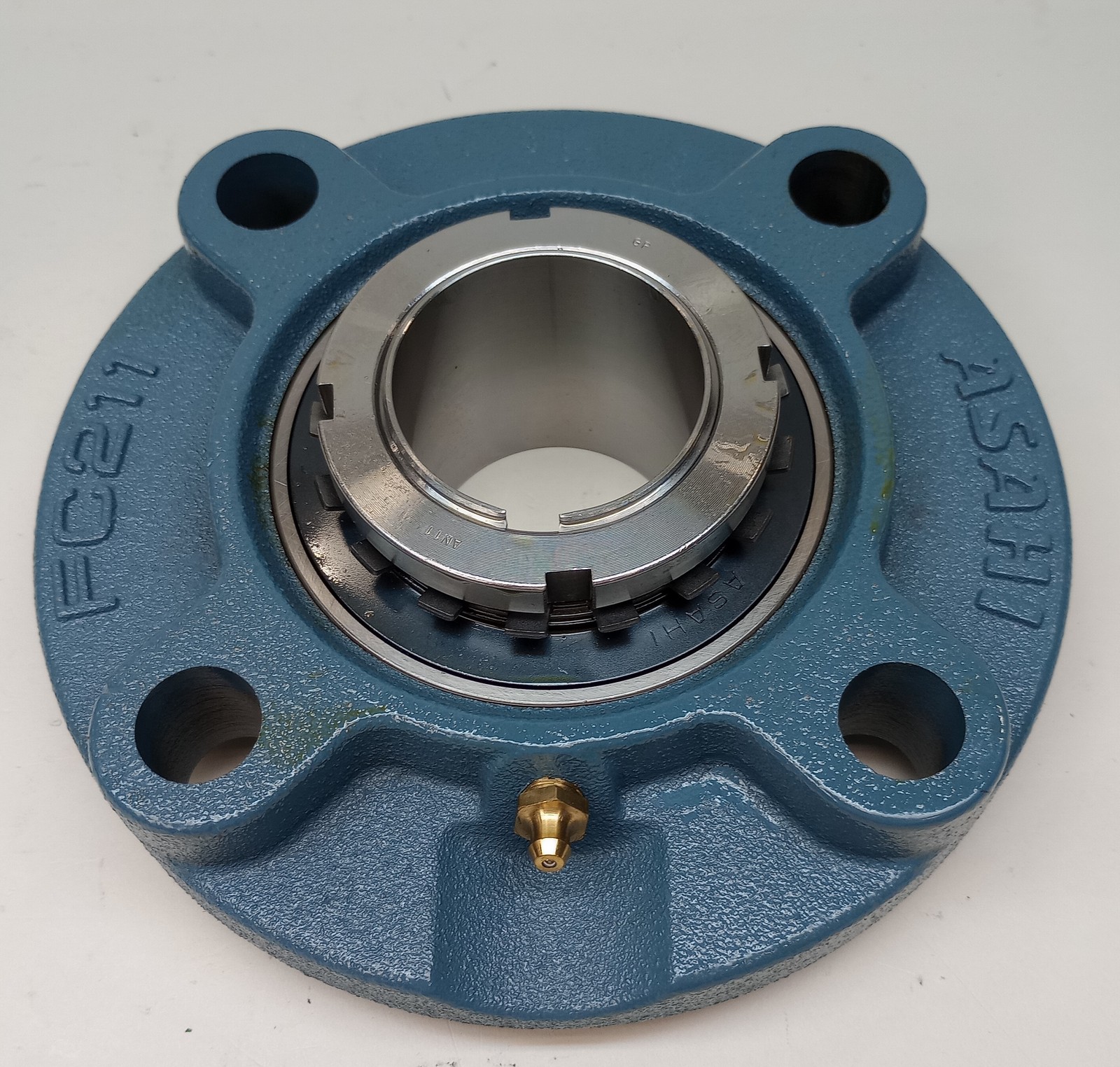 Asahi/Ami UKFC211+H2311 Flange Ball Bearing 55mm Bore 4 Bolt Adapter Sleeve Lock