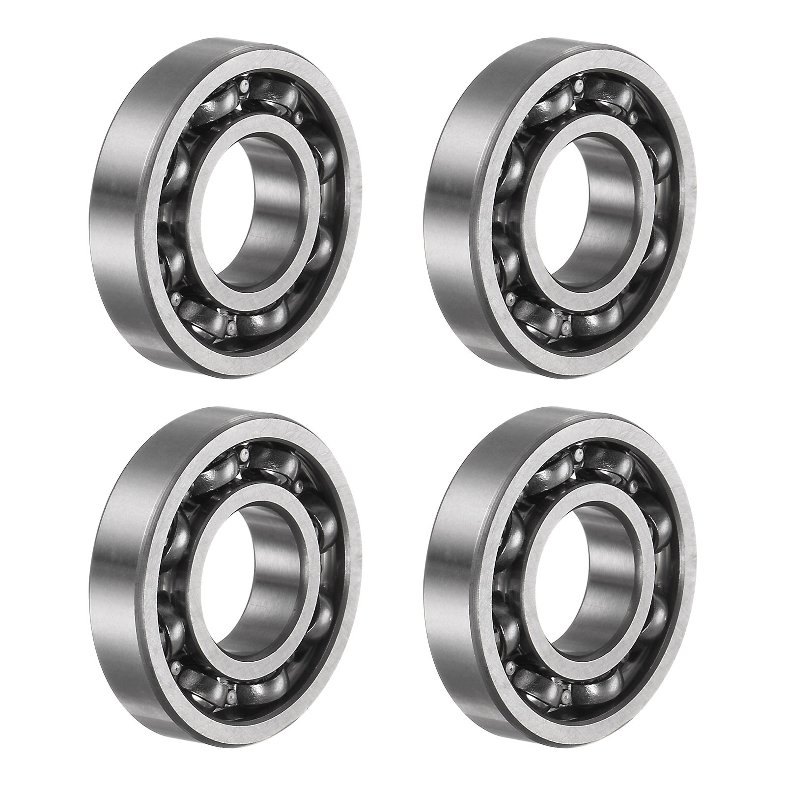 4pcs R8 Deep Groove Ball Bearing 1/2″ x 1 1/8″ x 1/4″ Chrome Steel Bearings