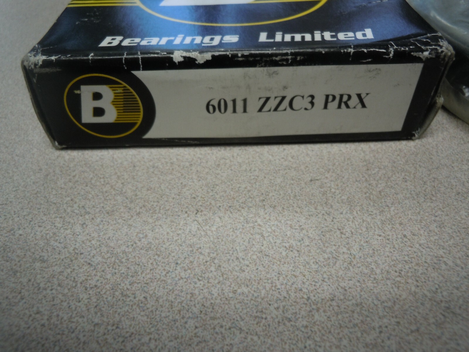 NOS Bearings Limited BL Tapered Roller Bearing 6011 ZZC3 PRX