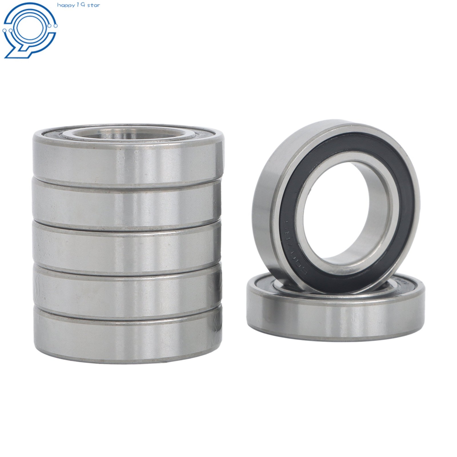 6007-2RS Deep Groove Ball Bearings 10pcs 35x62x14mm Sealed