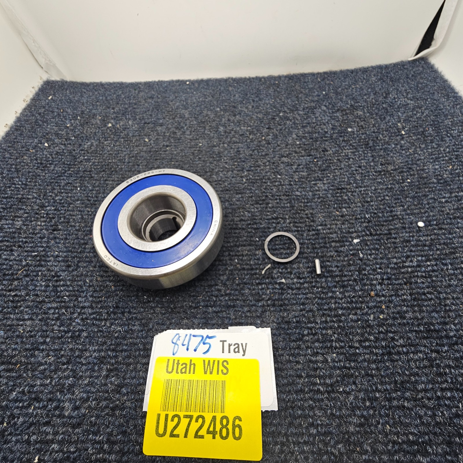 IATCO 6306-2RS-HT Pilot Bearing High Temp Blue with Hardware
