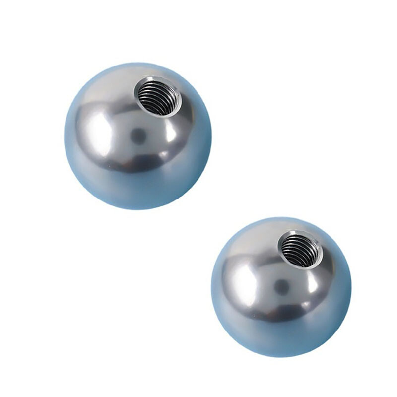 304 Stainless Steel Ball Half Hole Thread Steel Ball OD:15-60mm M10 M12 M14 M16