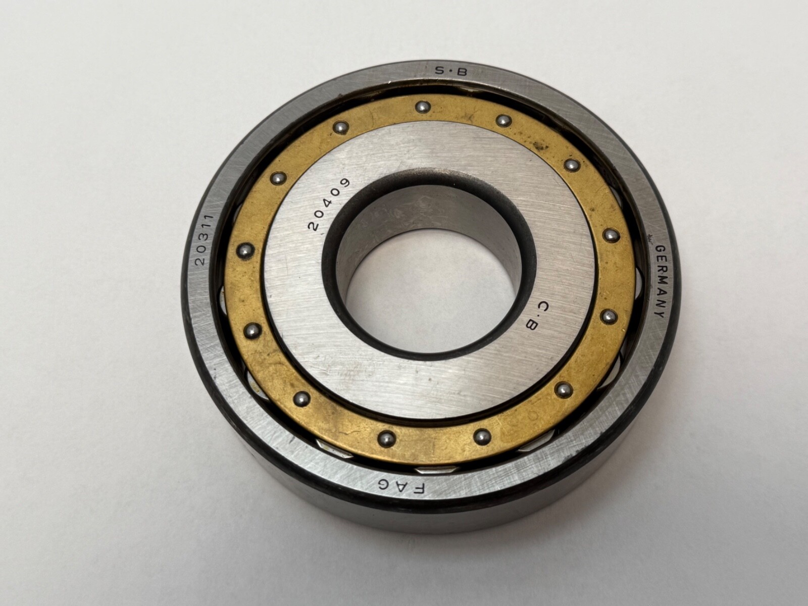 FAG 20409MB Single Row Spherical Bearing 20409-MB 45x120x29 mm