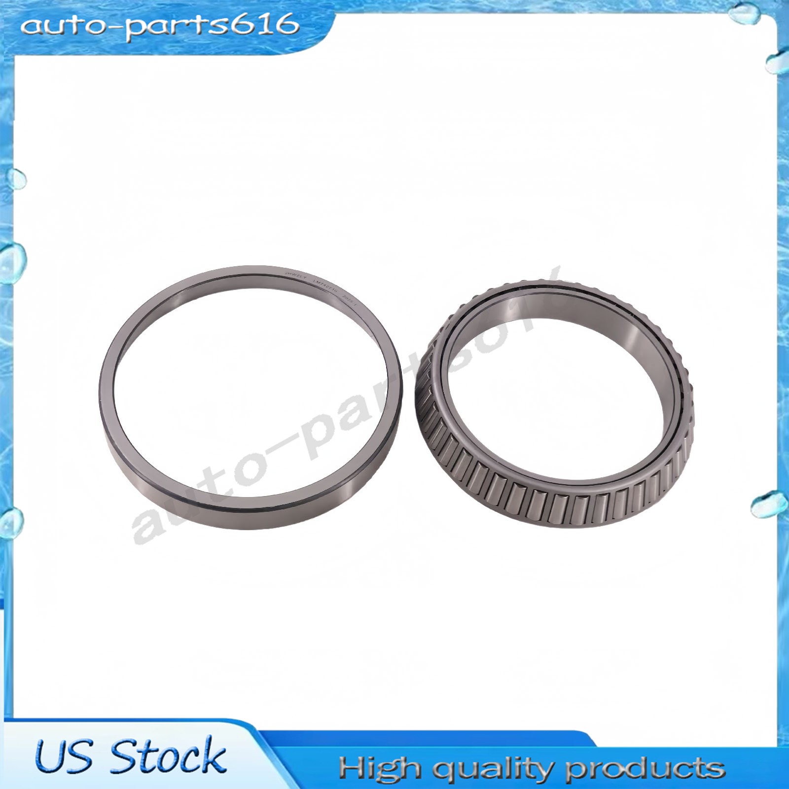 New Tapered Bearing Set Cup and Cone LM742749 LM742710 For Wheel Hub New