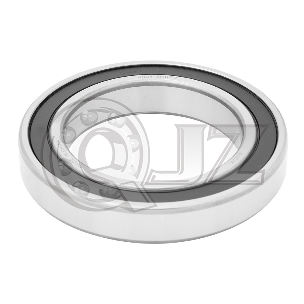 2x 6021-2RS Ball Bearing 105mm x 160mm x 26mm Rubber Seal Premium RS 2RS QJZ