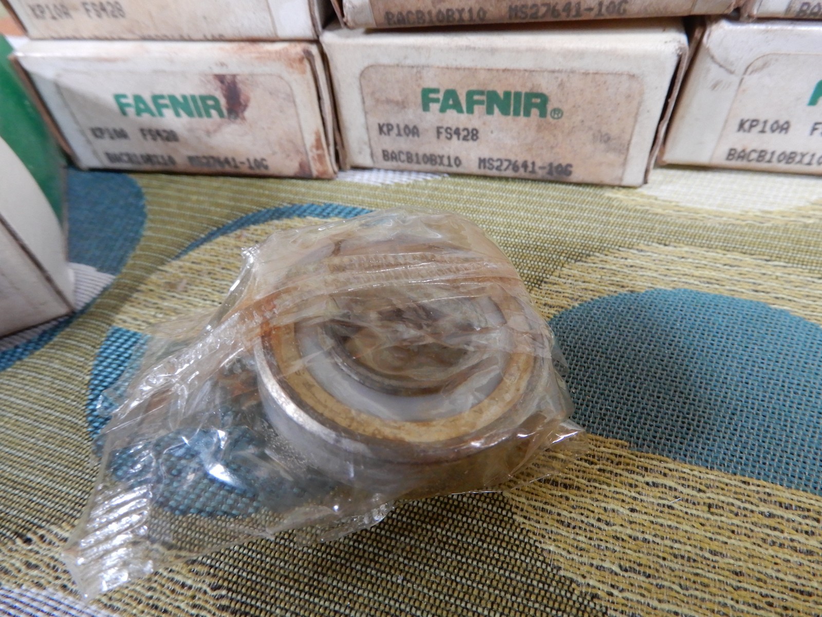 Fafnir KP10A FS428 Roller Bearings Qty 7 NOS