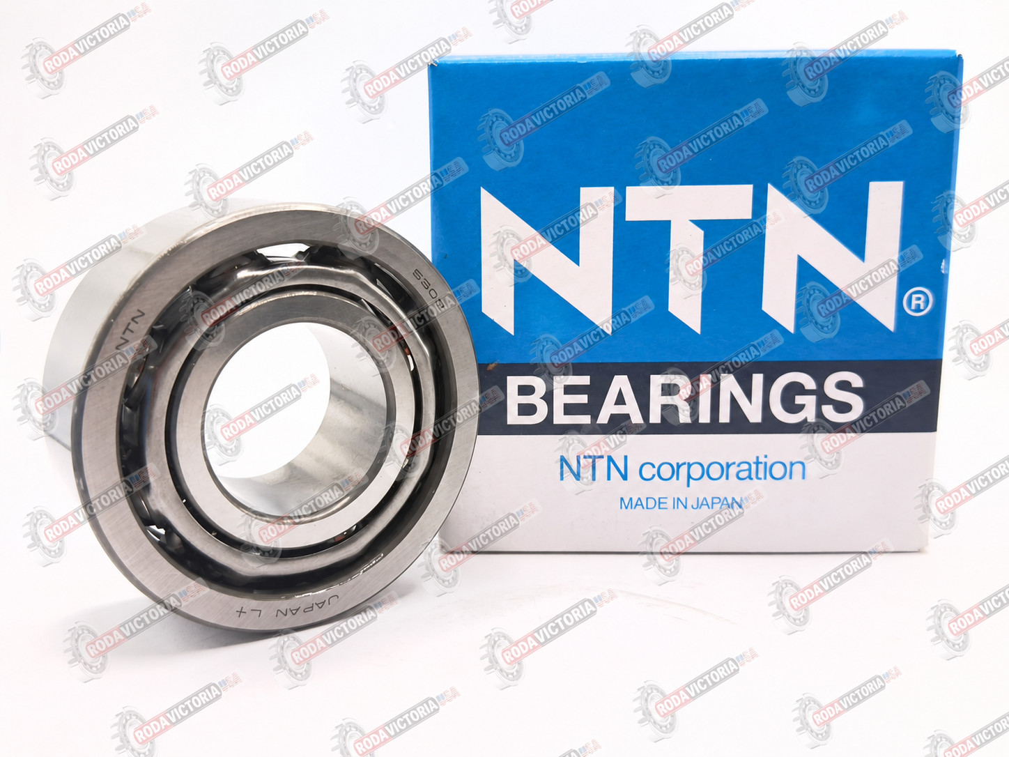 NTN 5309 C3 Angular Contact Ball Bearing, Open, No Seals 3309 45x100x39.7 mm