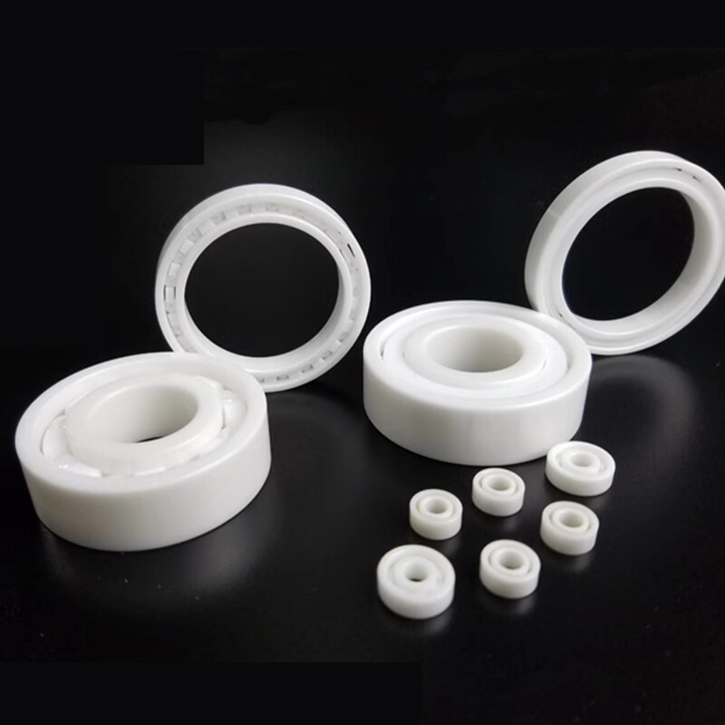 Miniature Zirconia Full Ceramic Bearing PTFE Retainer Insulate ZRO2 Non-Magnetic