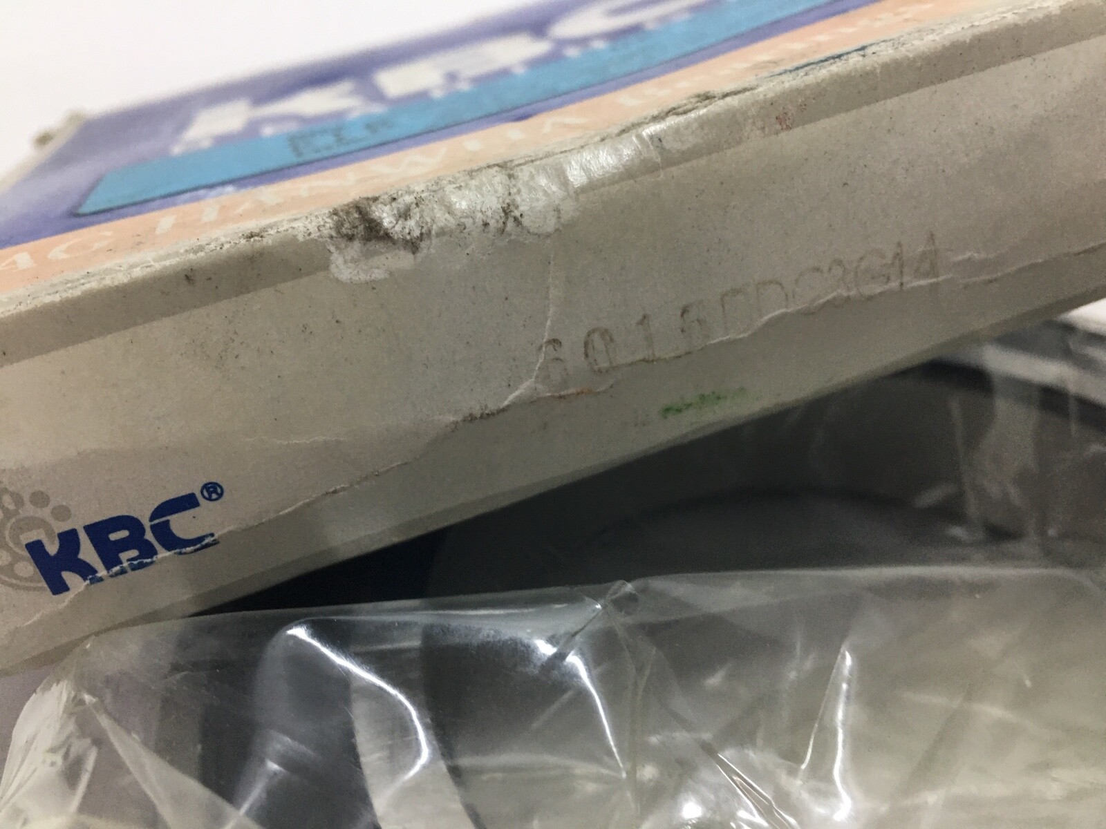 KBC 6016DDC3 Bearing Metal Seals 80x125x22 mm 6016 DD 2RS C3 6016RS