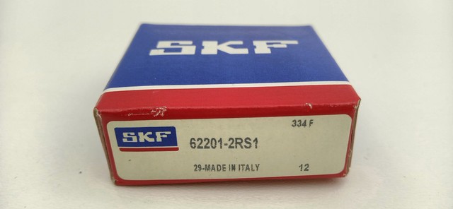 2x SKF 62201-2RS1 Deep Groove Ball Bearing 12x32x14mm 622012RS1 Ball Bearing 62201 2RS1