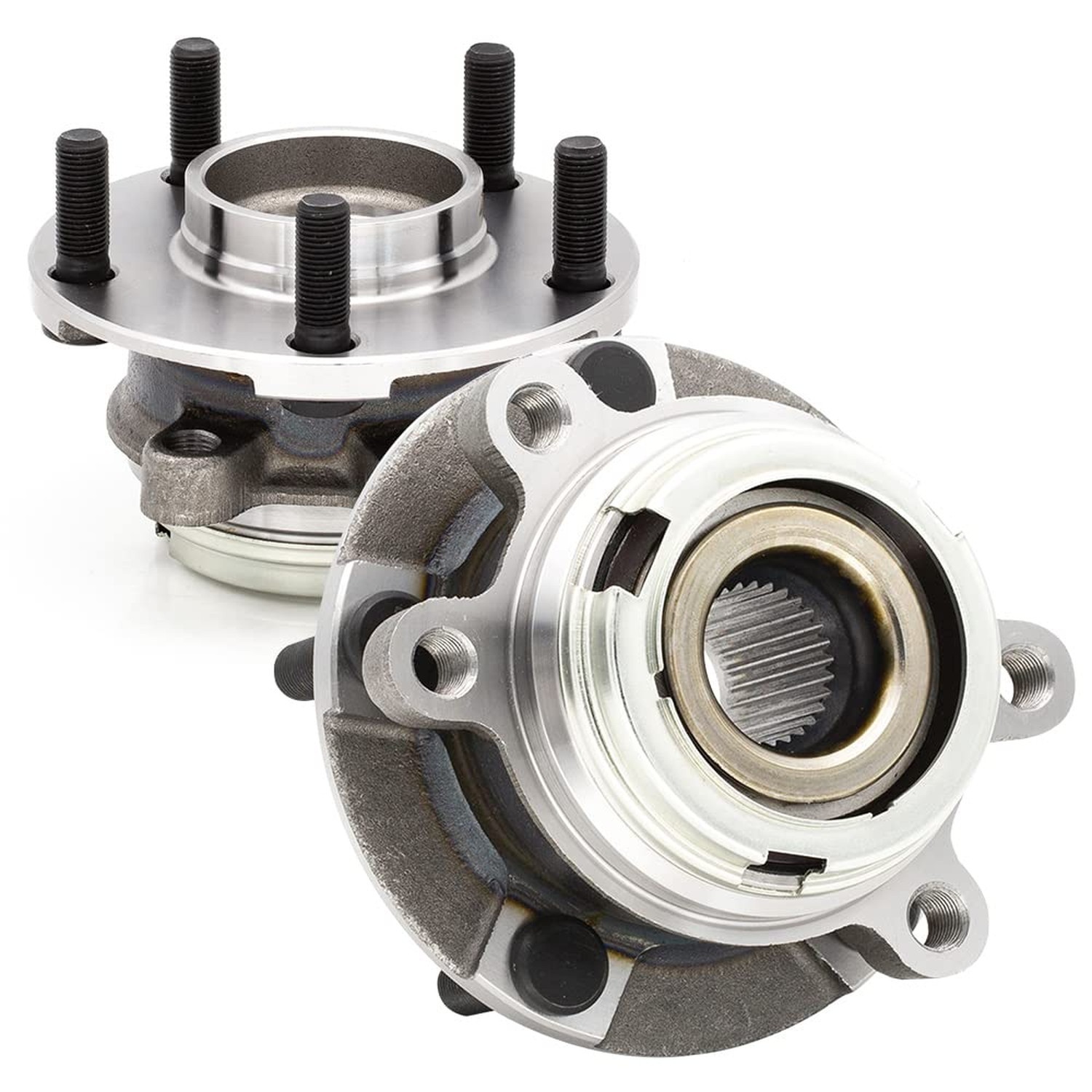 2PC 513294 Front Wheel Bearing and Hub Assembly Compatible with Nissan Altima…