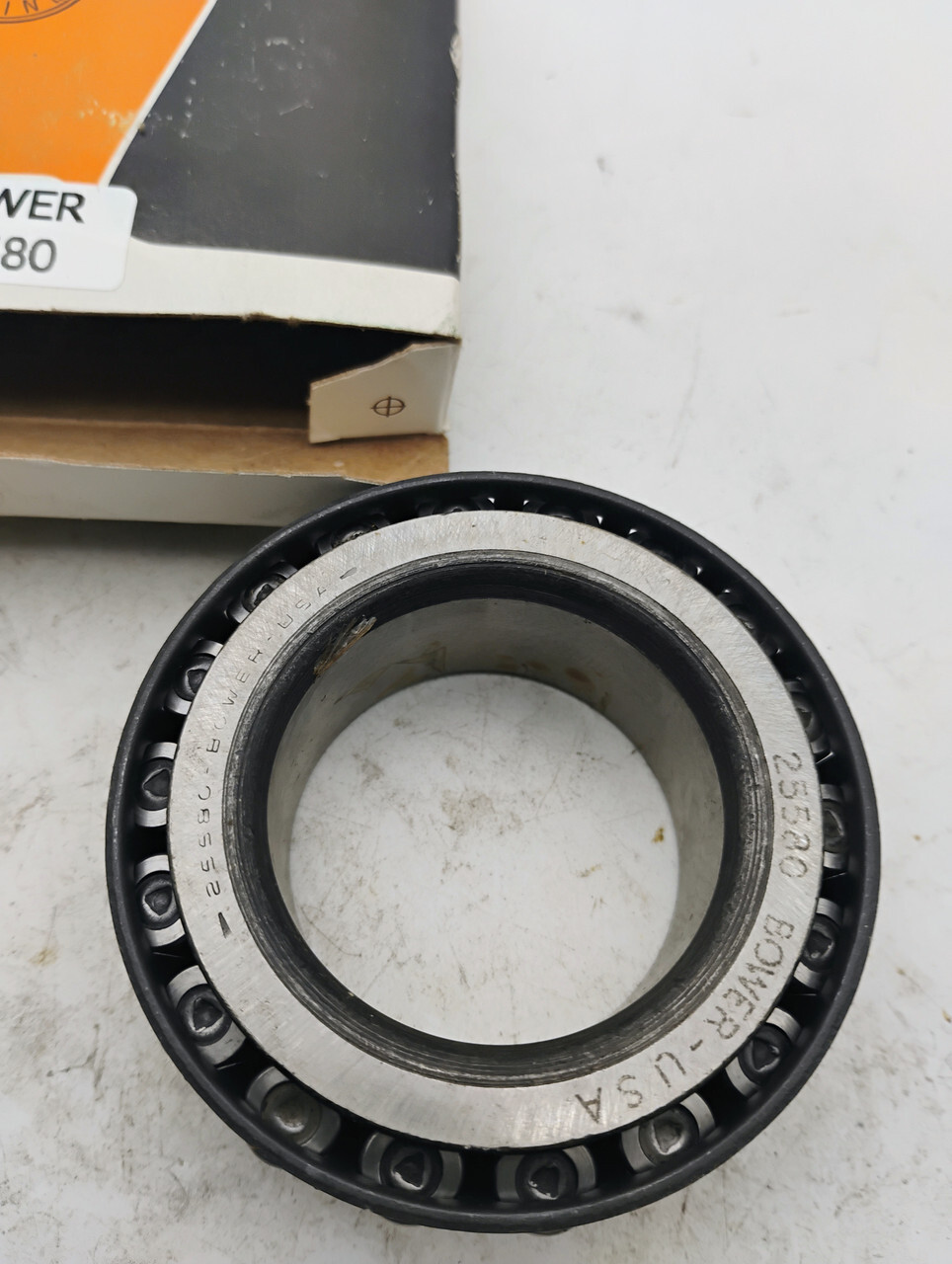 Bower 25580 Tapered Roller Bearing Cone NOS Made in USA