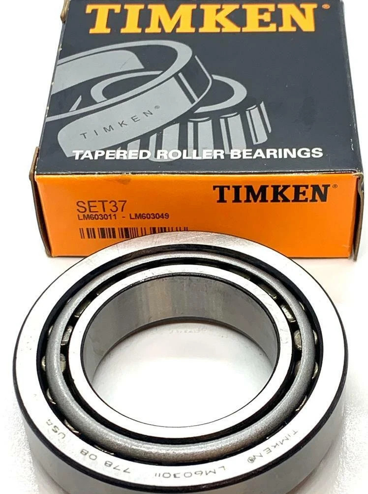Set 37 (LM603049/LM603011) Timken Cup & Cone Free Shipping & Return Metal