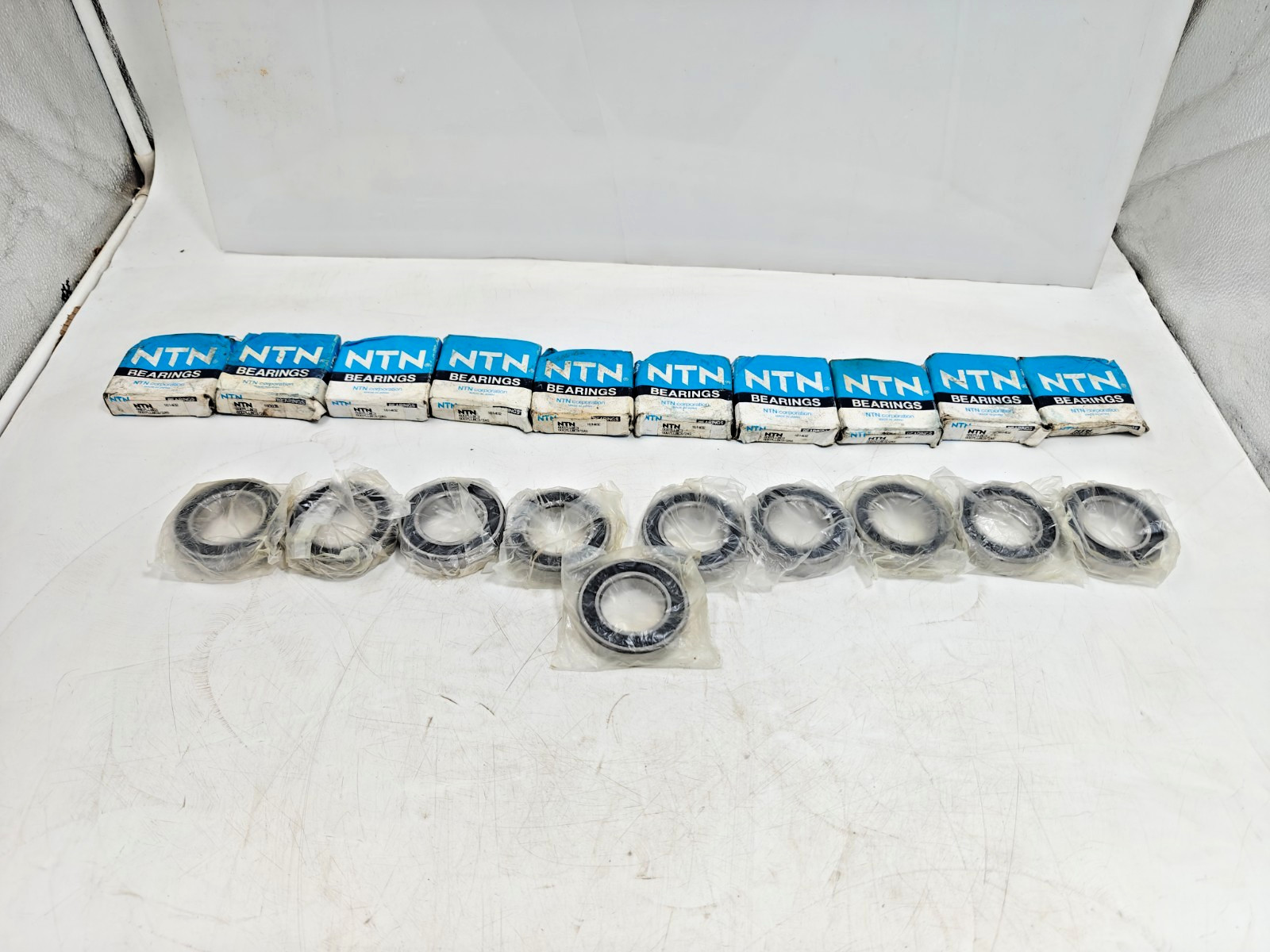 6007 LLB C3 NTN Deep Groove Ball Bearing 6007LLB C3 2AS 6007-2RS C3 Lot of 10Pcs