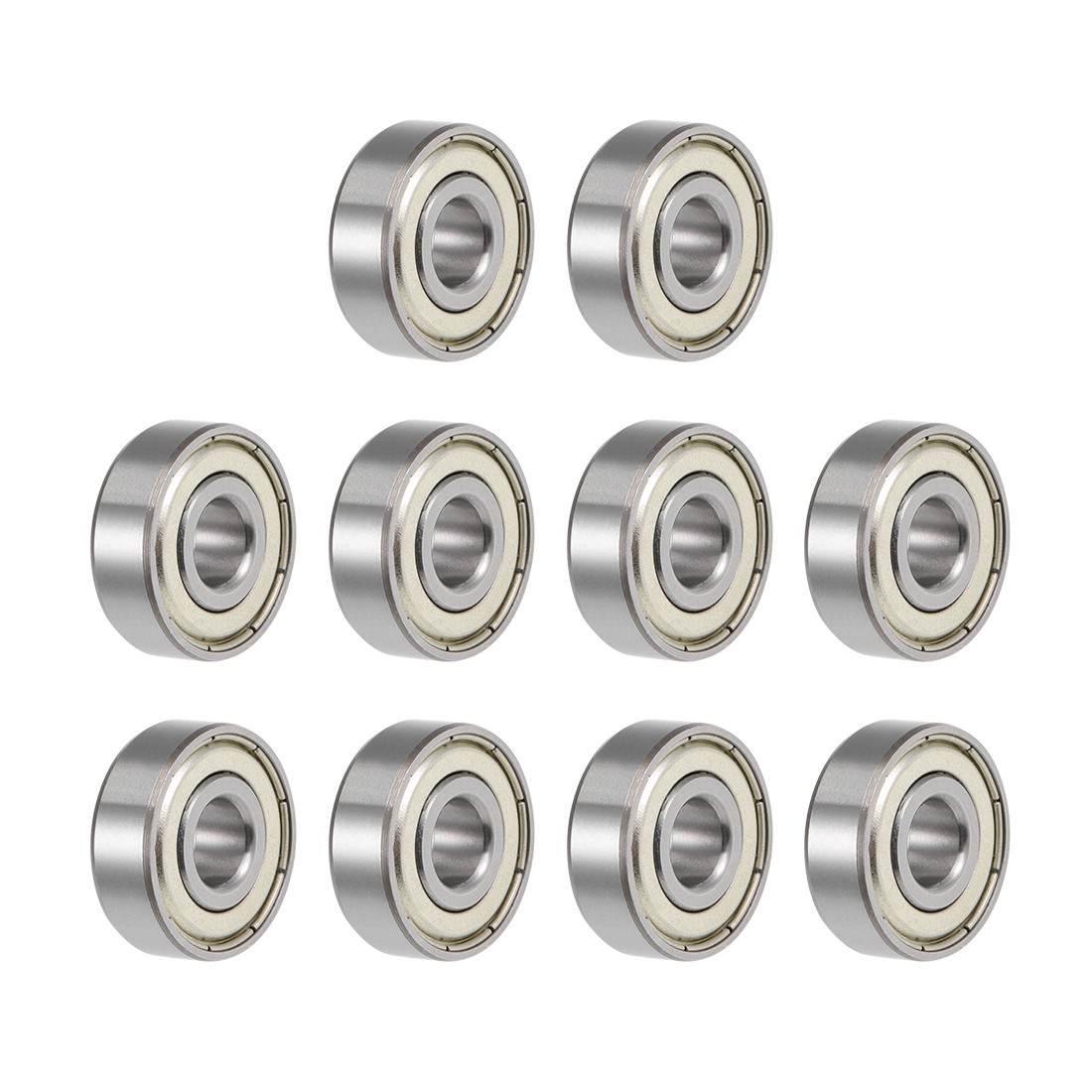 1603ZZ Deep Groove Ball Bearings Z2 5/16 x 7/8 x 9/32inch Double Shielded 10pcs