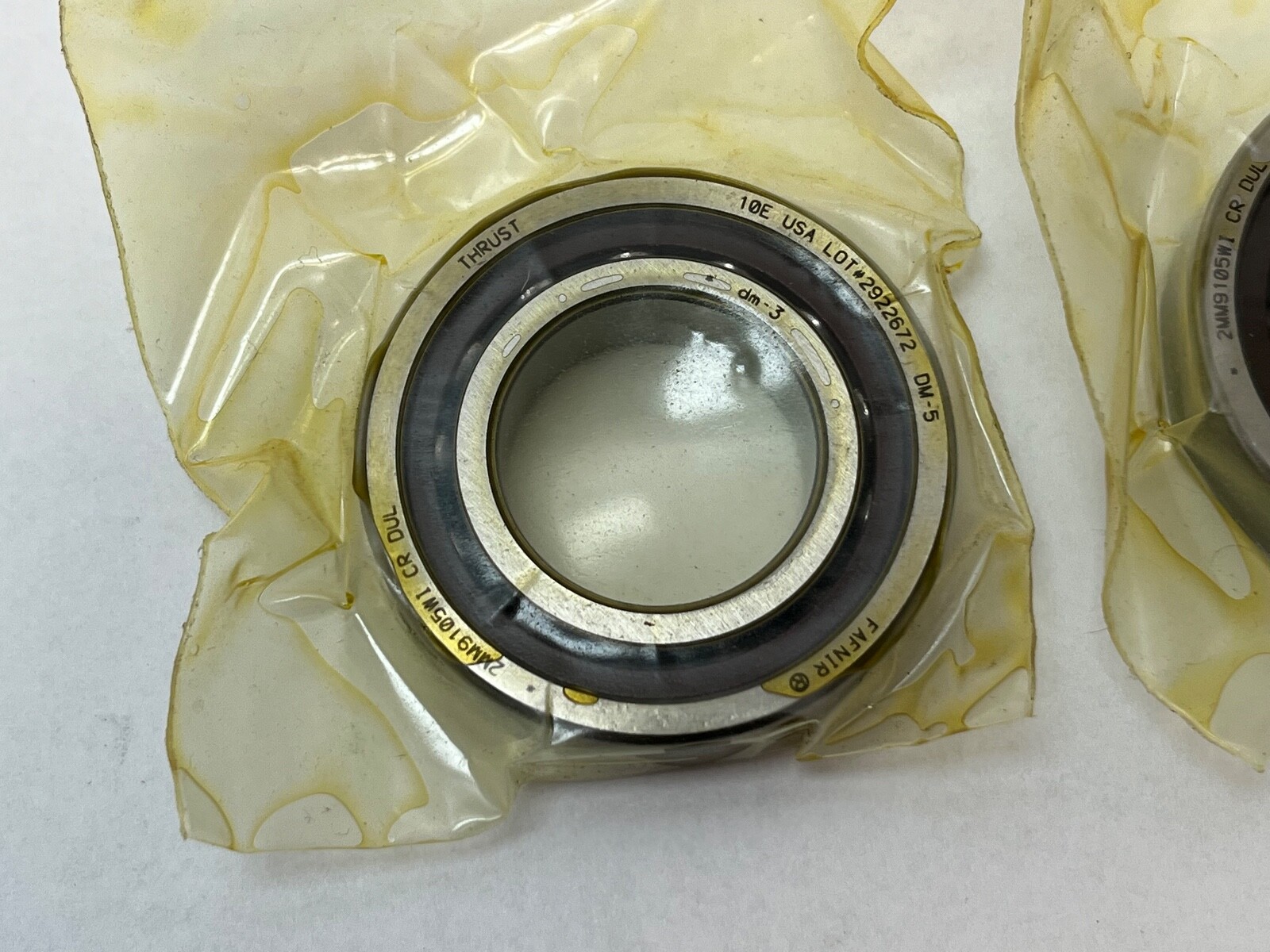 Fafnir 2MM9105WI-DUL Bearing 25x47x12 mm 7005-C 2MM 9105 WI DUL USA Timken 2 Pcs