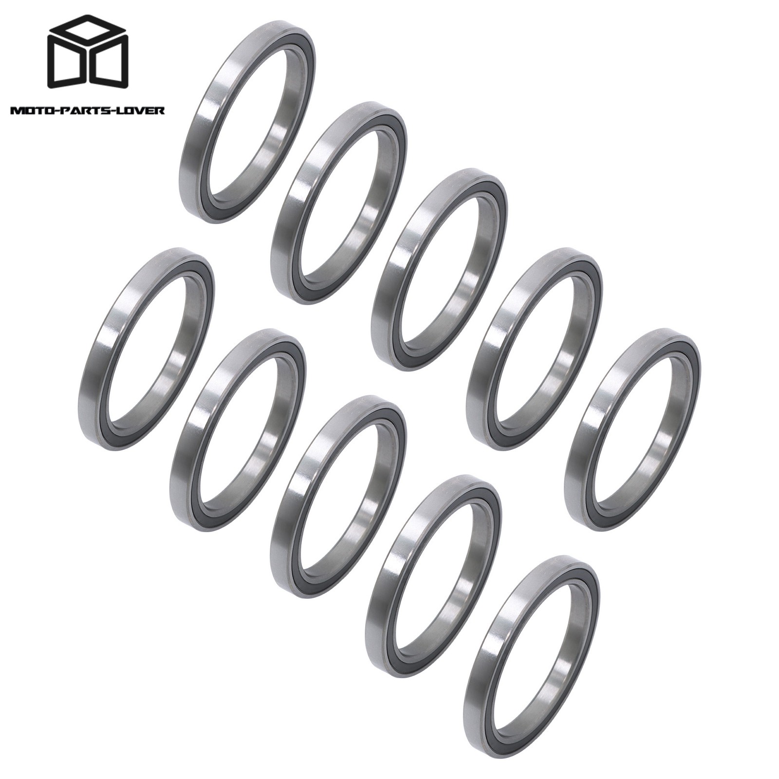 6810-2RS Double Sealed Ball Bearings 10pcs 50x65x7mm Pre-Lubed